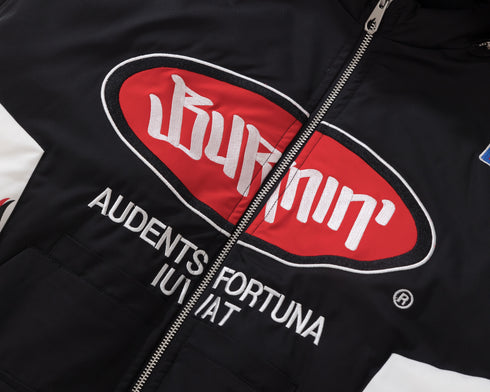 BURNIN* "2503" Helmet Deconstructed Racing Cotton Jacket