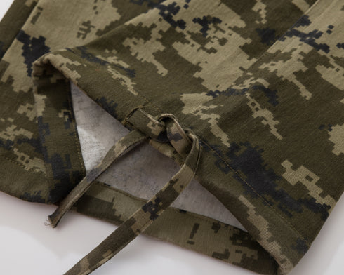 Burnin* "2503" Digital Camouflage Wide-Leg Pants