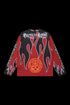 BURNIN Flame Mesh Racing Cycling Sweatshirt