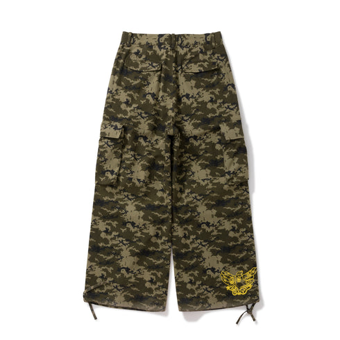 Burnin* "2503" Digital Camouflage Wide-Leg Pants