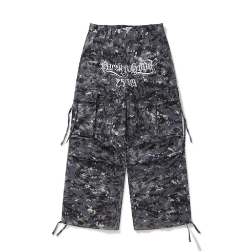 Burnin* "2503" Digital Camouflage Wide-Leg Pants